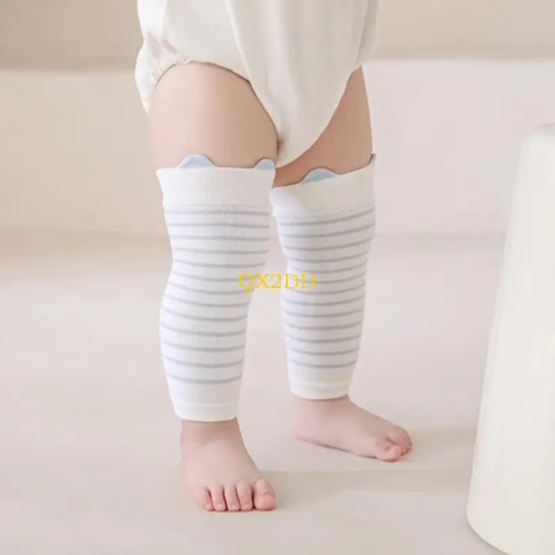 QX2D Rodilleras antideslizantes de algodón transpirables para niños - imagen 2