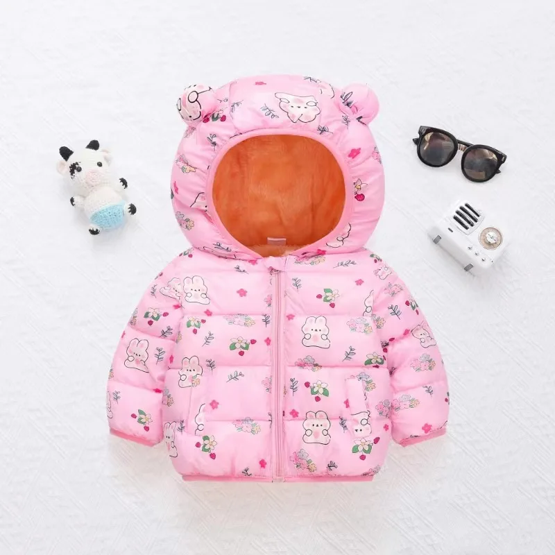 Abrigo acolchado con capucha para niños – Chaqueta de dibujos animados - imagen 5