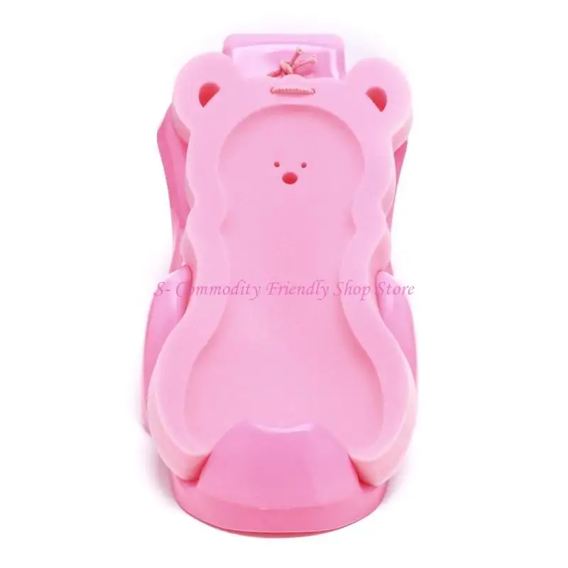 85ae Bath Bath Bath Baño recién nacido Cojín antideslizante para asiento Batin Bath Bath Bath Support Support - imagen 3