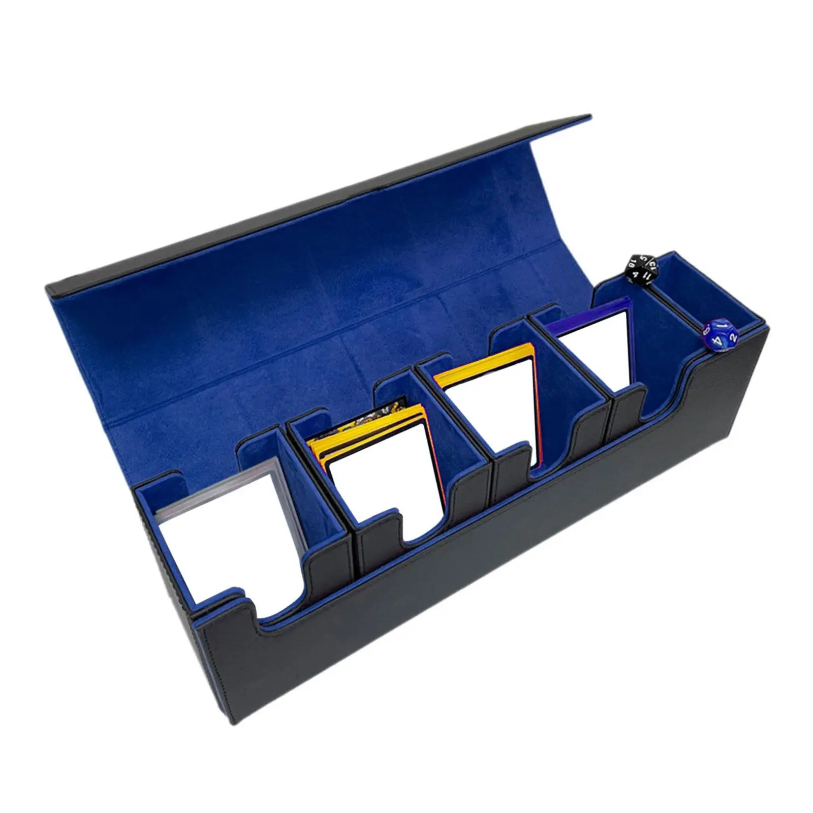 Trading Card Deck Box Album Standard for 400+ Cards Durable Card Deck Case