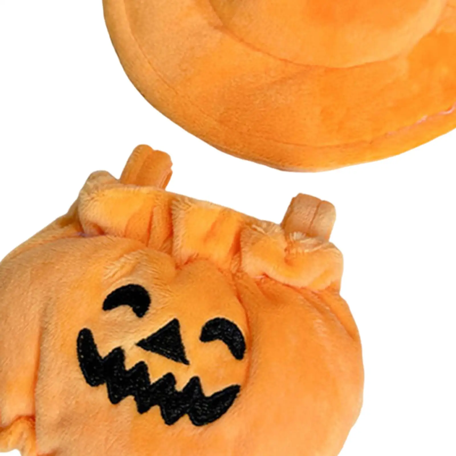 Ropa de muñeca de peluche para 15cm 17cm, lindos disfraces de calabaza de Halloween, ropa de animales de peluche elegante, ropa cómoda para muñecas - imagen 5