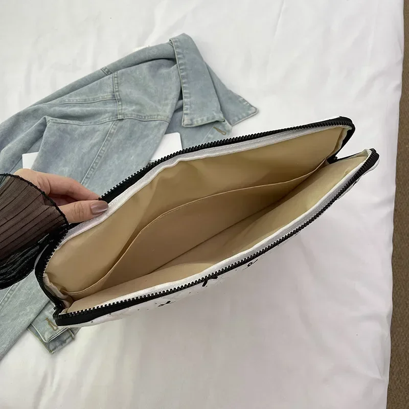 Bolsa para ordenador portátil, funda para tableta, patrón de impresión, funda para portátil de 11, 13, 15 pulgadas, funda blanda para Macbook Air Pro - imagen 4