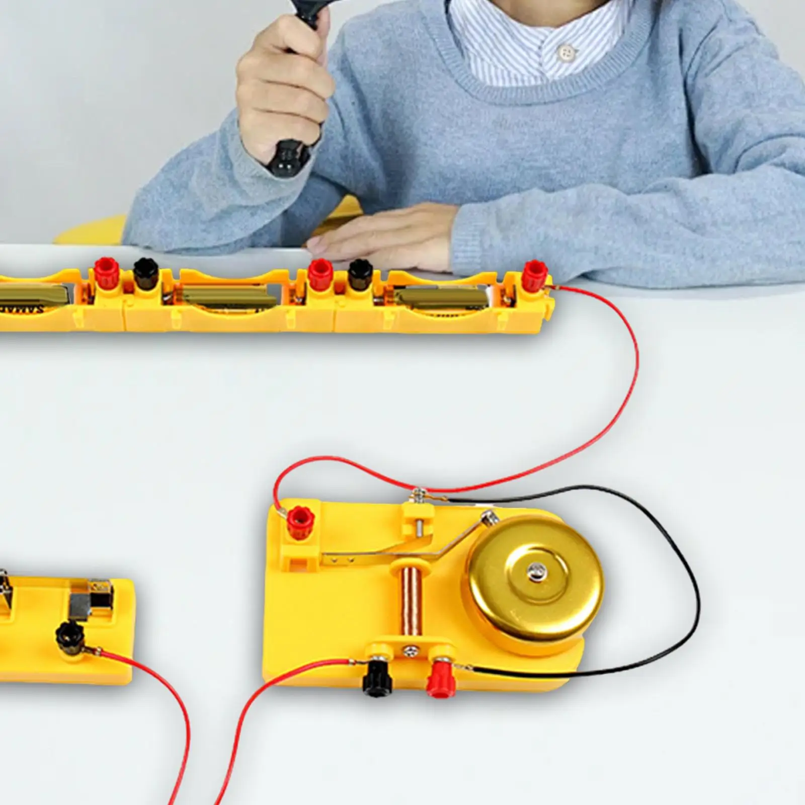 Kit educativo de campana eléctrica: experimento de electromagnetismo