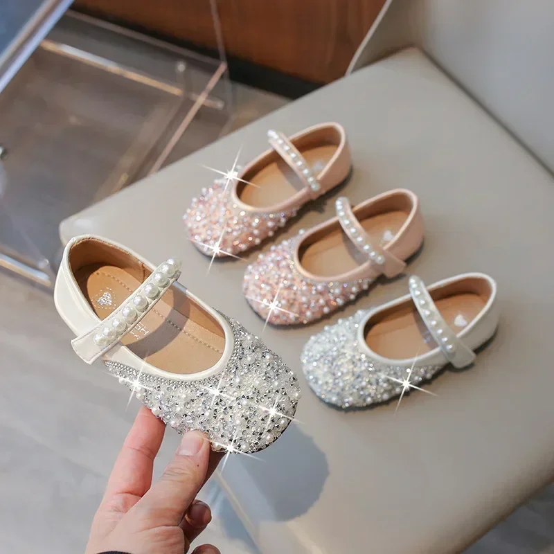 Mocasines de cuero para niña – Cómodos, planos y flexibles - imagen 4