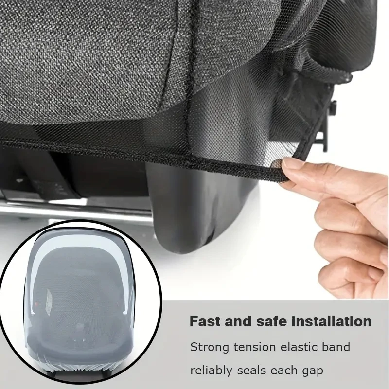 Protector solar para ventanilla de coche – Mosquitera UV - imagen 5
