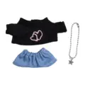 black and  heart
