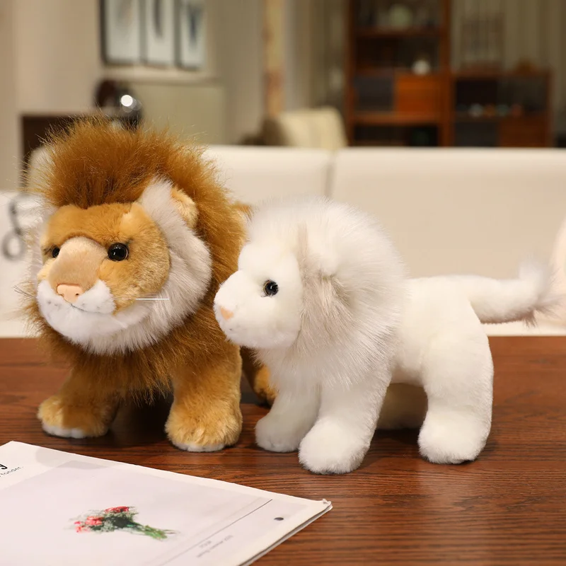 Peluche de león suave para niños – Regalo de cumpleaños decorativo - imagen 3