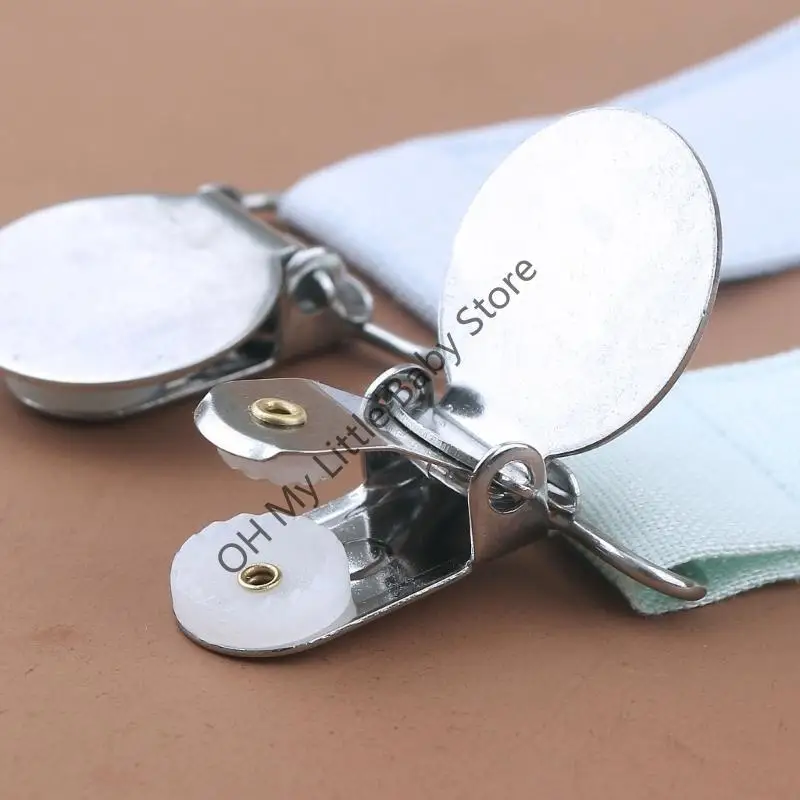 M76C 4 ​​unids/pack chupete bebé Clips cadena libre BPA soporte con pinza para chupete Cadena chupete - imagen 2