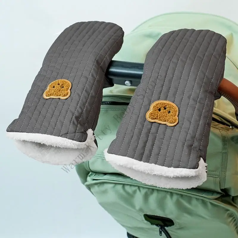 XXFE Cochecitos Invierno Esenciales Manoplas Protectoras para Manos Que Garantizan Manos secas y cómodas para Deportes y - imagen 3