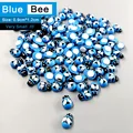 100pcs Blue Bee