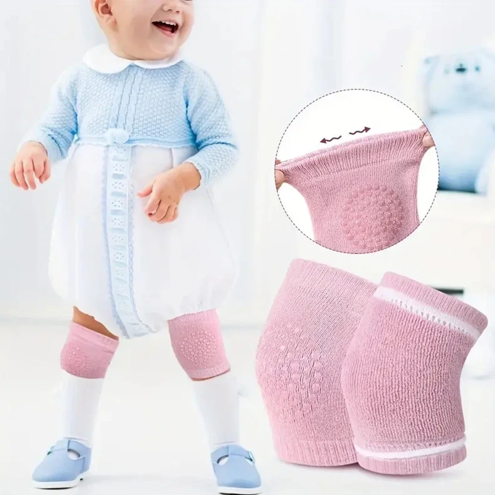 Rodilleras antideslizantes para bebé con protectores de codos - imagen 4