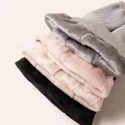 XXFE Polainas de invierno forradas para niños – cálidas elásticas