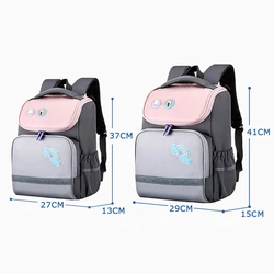 Mochila escolar impermeable con estampado dinosaurio para niños