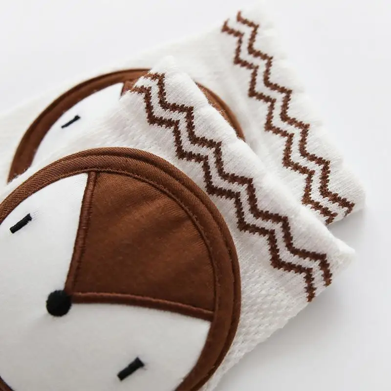 Rodilleras de verano para bebé, rodilleras de dibujos animados para niño pequeño, Protector para gatear, calentadores de piernas de malla transpirable - imagen 5