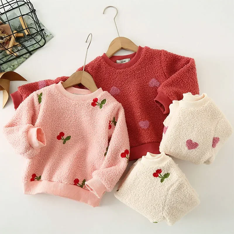 Jersey con estampado para niños, suéter con diseño de patrón, ropa para niños pequeños, sudadera cálida de lana de peluche para bebés, niños y niñas - imagen 4