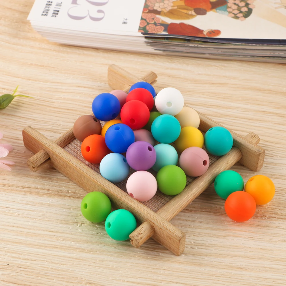 Kovict cuentas de silicona infantiles para bisutería y manualidades