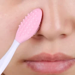 Cepillo facial suave de silicona para bebé