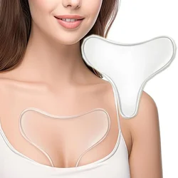 Parche de silicona reutilizable antiarrugas para escote – Efecto lifting
