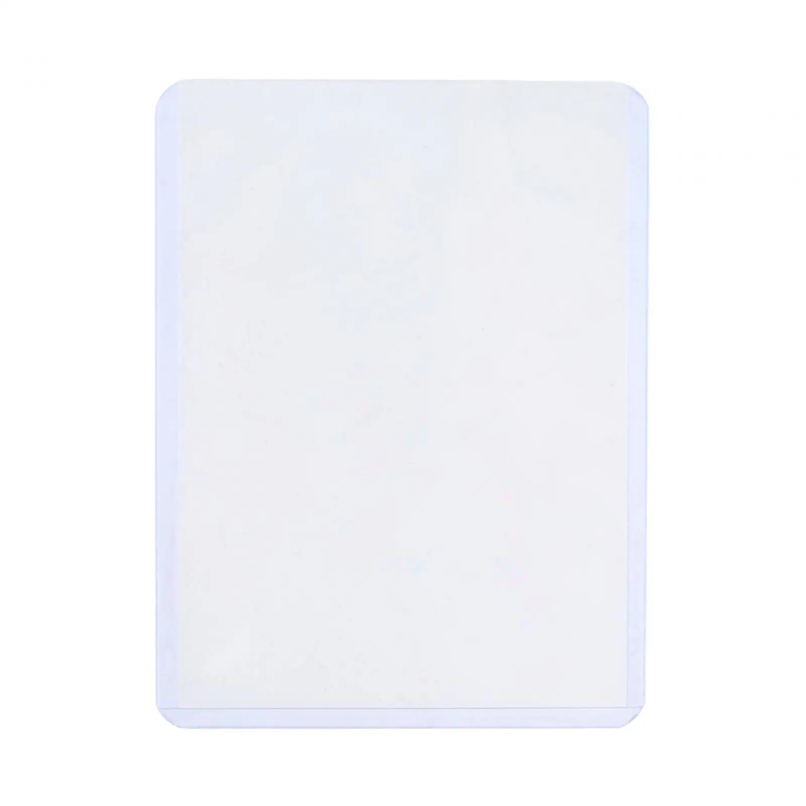 25 Pieces Clear Card Sleeves for Trading Cards Card Protectors for Transportation Storage Golf Hockey Cards Hobbyists