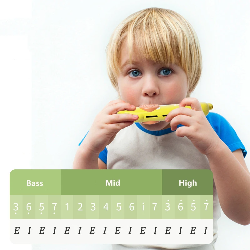 Armónica para niños, instrumento de viento de madera para principiantes, educación infantil, juguetes auténticos de órganos para bebés - imagen 4