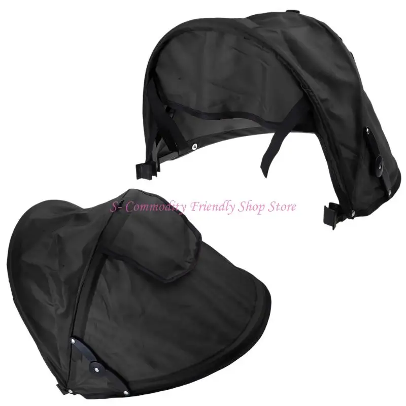 Parasol para cochecito de bebé con protección UV – Plegable - imagen 2