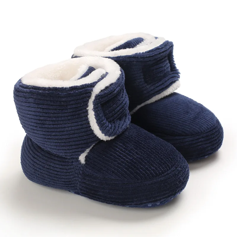 Botas de invierno para bebé cálidas con suela suave antideslizante - imagen 4