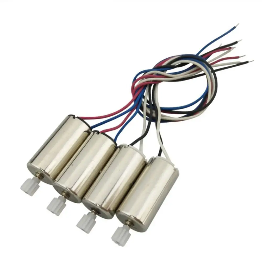 1 ud. o 2 unids/set Mini Motor Rc hacia adelante y hacia atrás 816 Motor plateado motores de aviones de cuatro ejes accesorios electrónicos