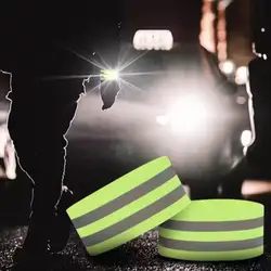 Cinta reflectante de alta visibilidad para correr y caminar