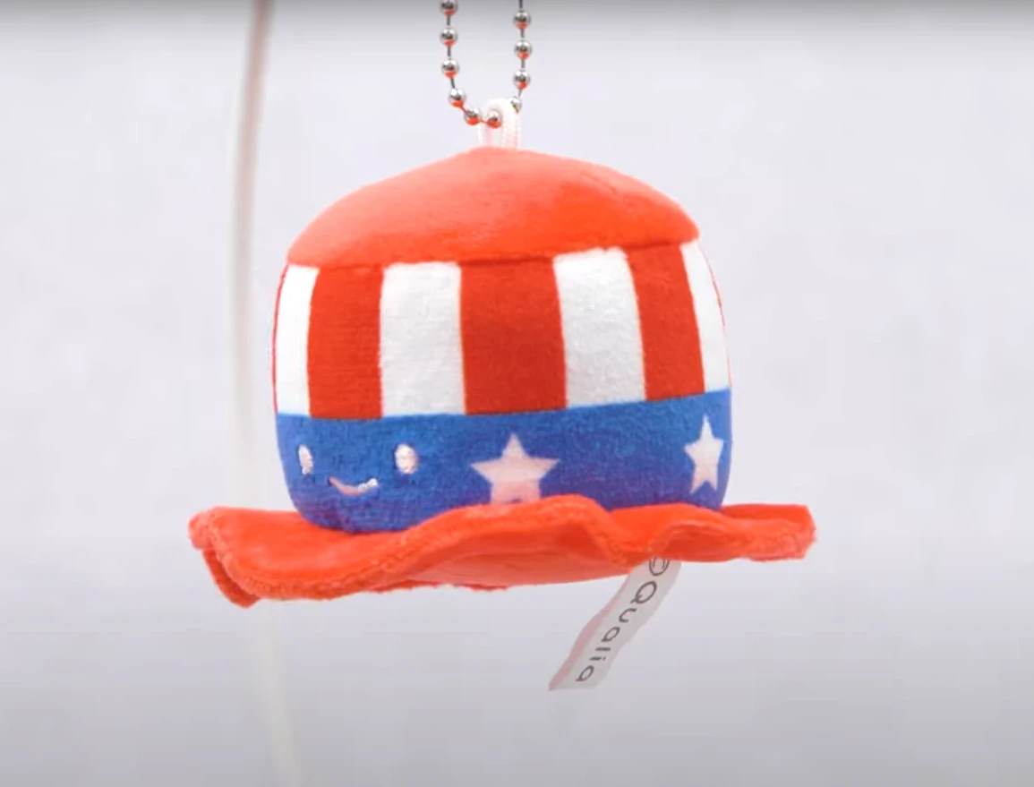Qualia Peluche para bebé Águila Calva y Estatua de la Libertad - imagen 2