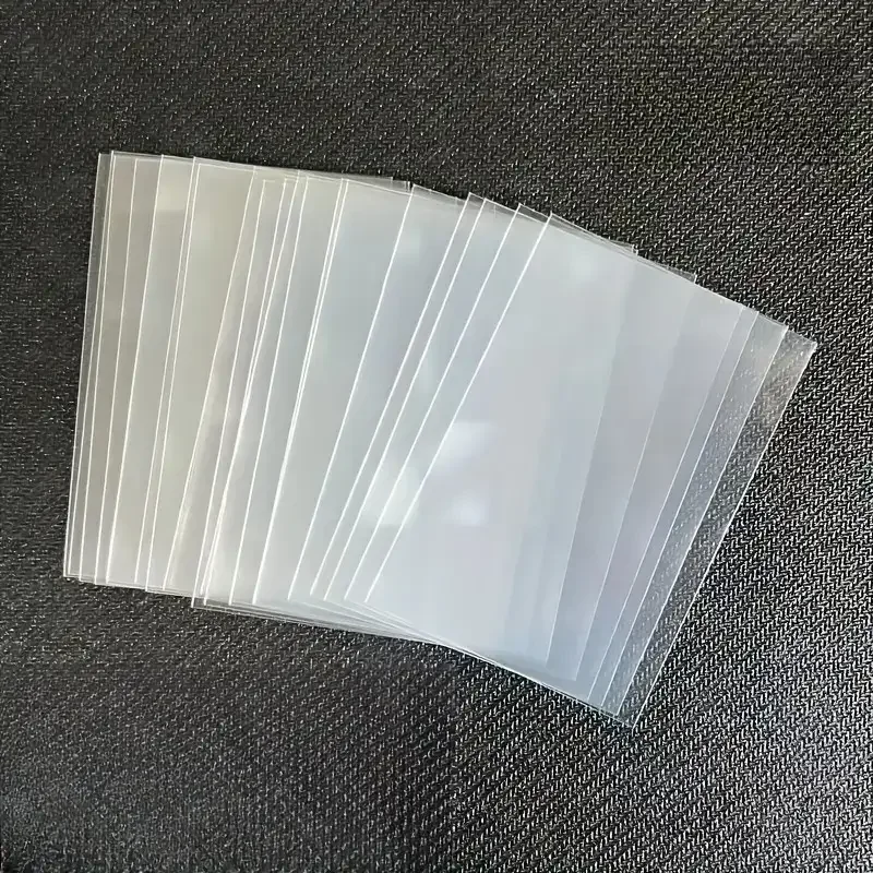 Funda protectora para tarjetas de juego, 300/100 Uds., 66x91mm, fundas para tarjetas comerciales italianas Brainrot, almacenamiento de tarjetas coleccionables - imagen 3