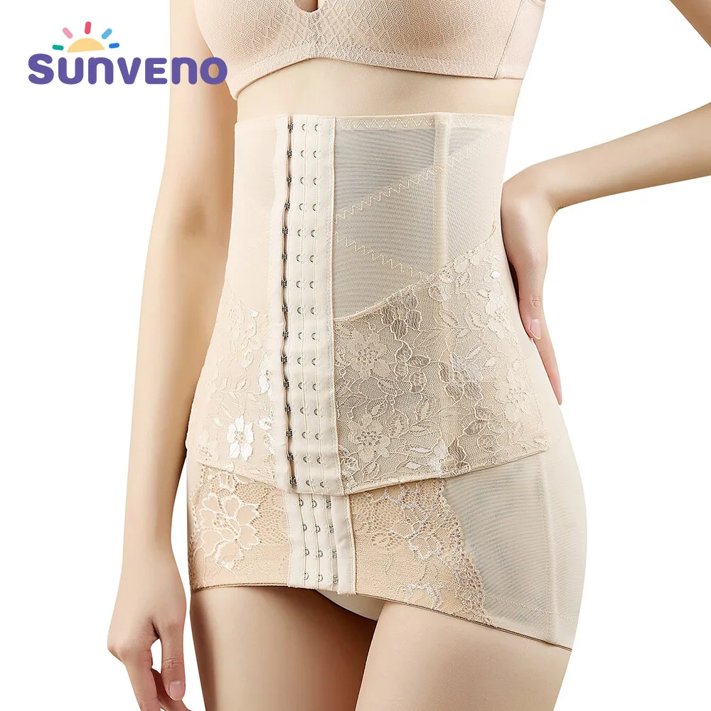 Sunveno 2 en 1 banda para el vientre posparto, cinturón de soporte de sección C, soporte posparto recuperación cintura/cinturón de pelvis sección C posparto