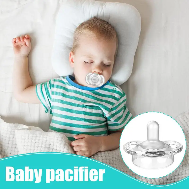Chupete tipo pecho, juguete para la dentición, chupete para dormir de silicona suave, diseño de rebote, emociones calmantes, simulación de lactancia materna - imagen 3