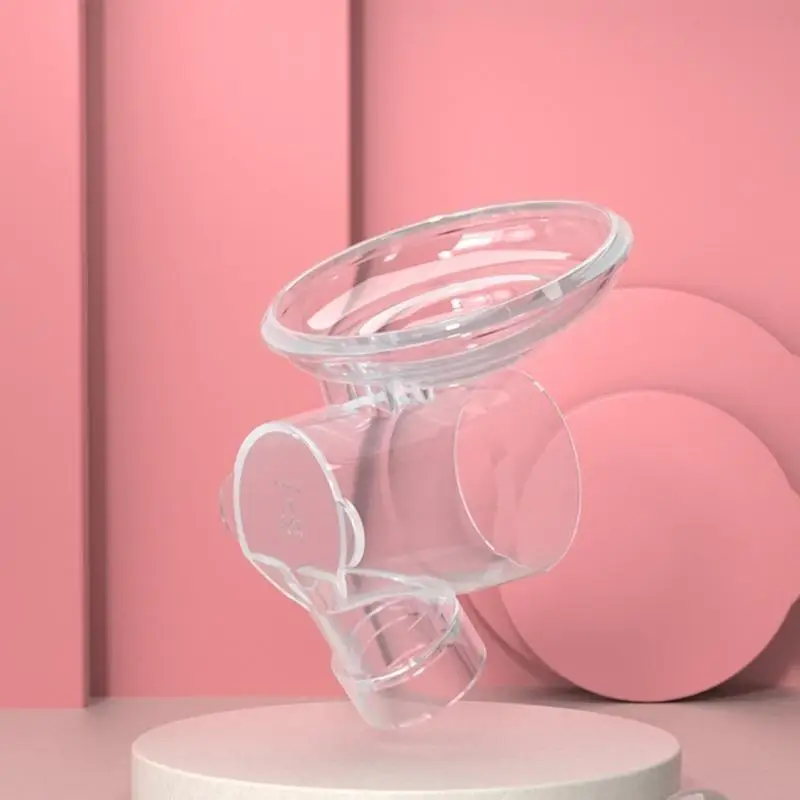 D7YD 1 Juego inserto brida 24mm/27mm con vaso recolector leche para accesorios extractor leche S9P/S12P con - imagen 2