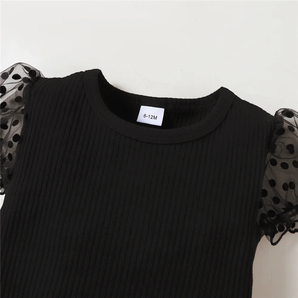 Conjunto de Blusa de manga corta y falda a cuadros para niña, traje de 2 piezas de moda para verano, 1 a 4 años - imagen 2