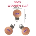 3pcs wooden clip
