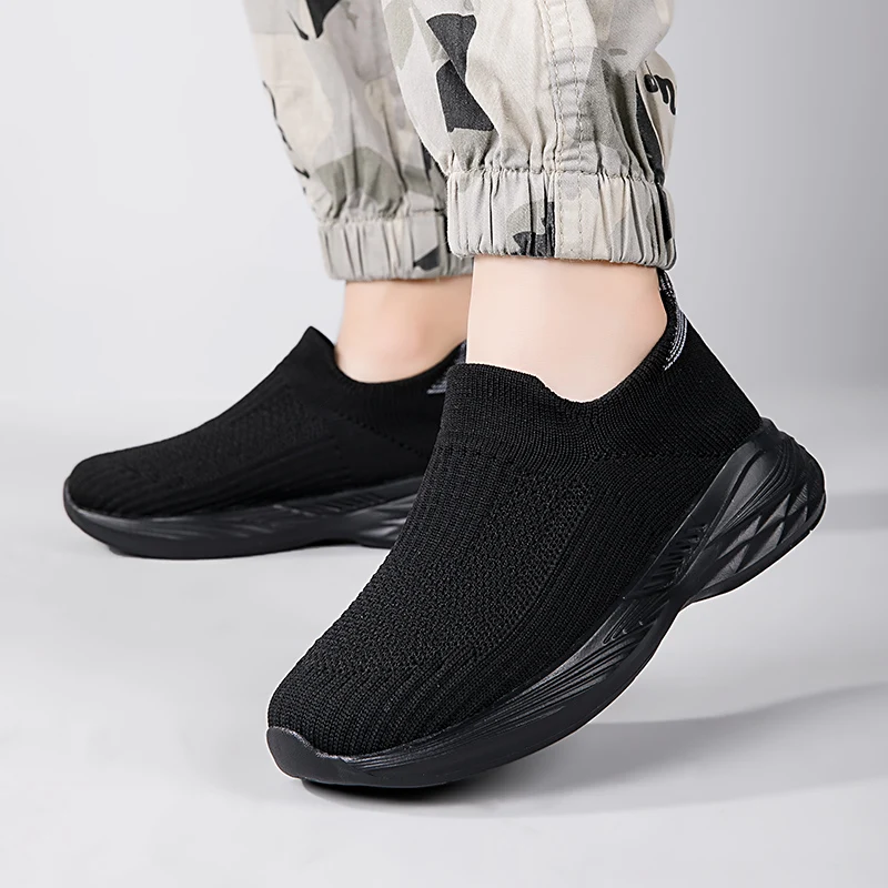 Zapatillas de deporte transpirables para niños, zapatos deportivos cómodos de malla para niña, zapatillas informales de moda para correr, superventas, 2025 - imagen 4