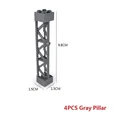 4PCS Gray Pillars