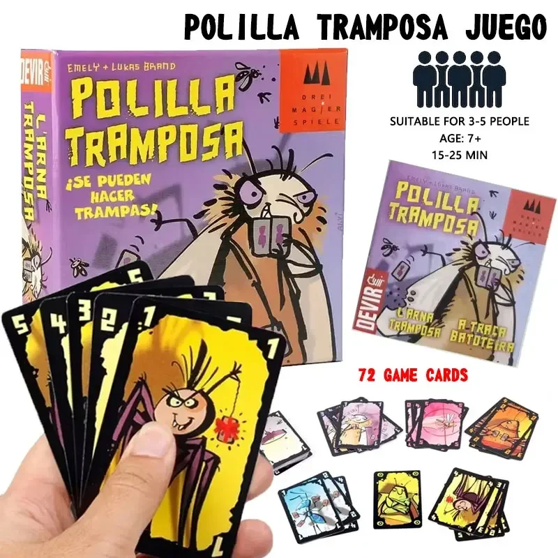 Devir Moth Juego Estrategia Familiar Cartas Diversión - imagen 5