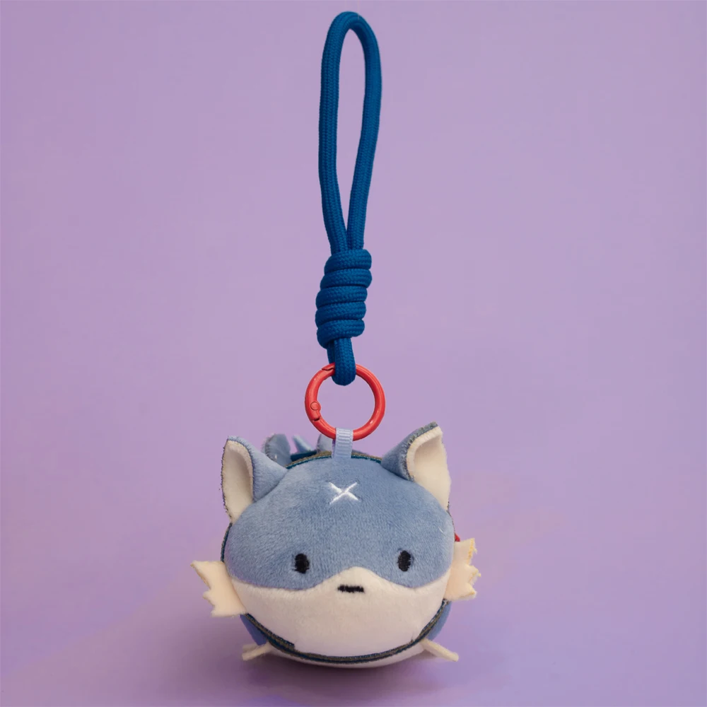 Llavero peluche Monster Hunter Mizutsune con Palamute y Zorro