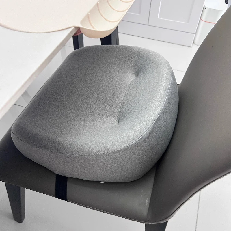Cojín de asiento reforzado para bebé, altura Universal lavable, suave, antideslizante, para silla de comedor y estudio - imagen 2