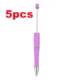 5pcs glitter purple