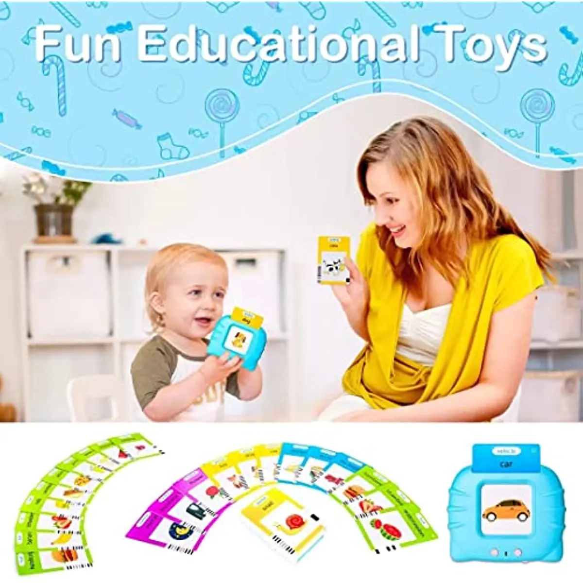 Tarjetas Flash parlantes – Aprendizaje preescolar para bebés - imagen 4