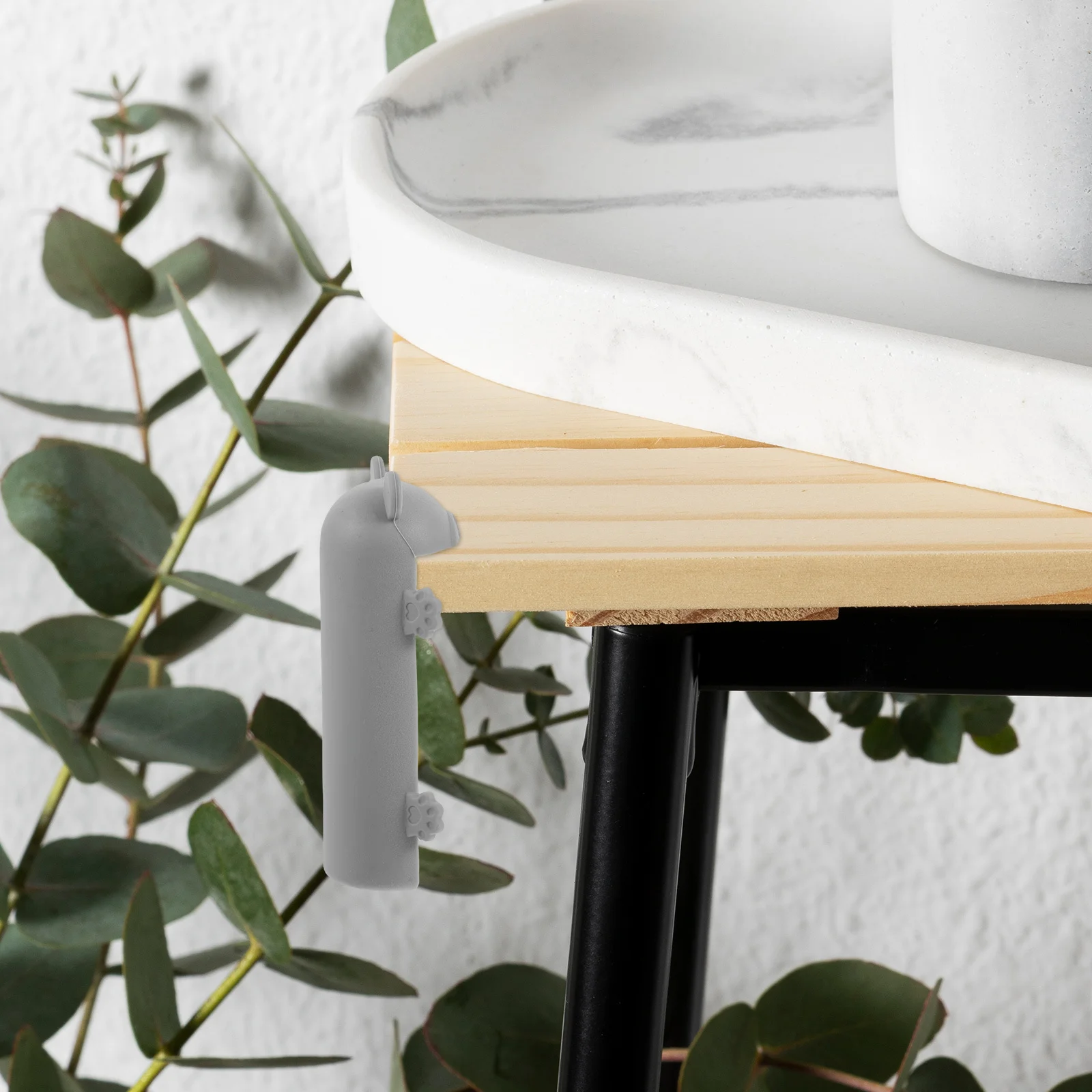 Protectores de esquina de silicona para bebés, protectores de bordes suaves para muebles, mesa, protección de seguridad para niños, 4 Uds. - imagen 5