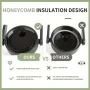 1pcs gallon and half gallon water bottle insulated cold for bpa free and leak proof 64oz 128oz stainless steel water jug vacuum large water bottles with handle for gym hiking camping and travel details 3