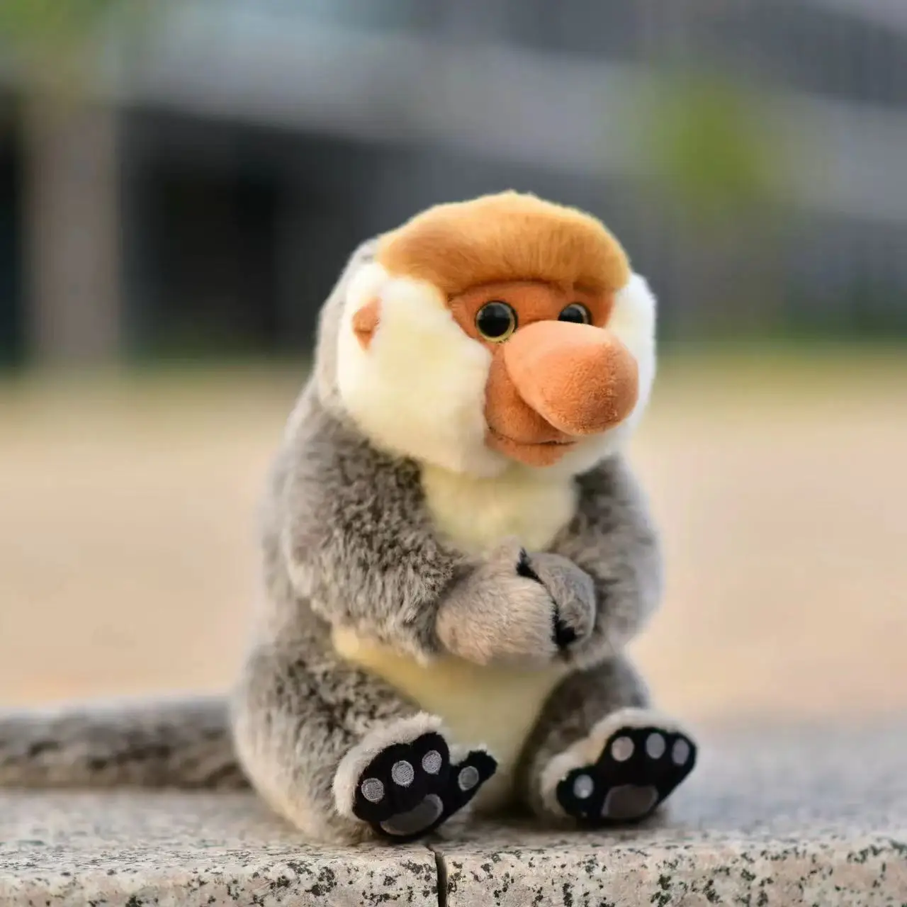 Peluche de mono suave para habitación infantil – Juguete decorativo - imagen 4