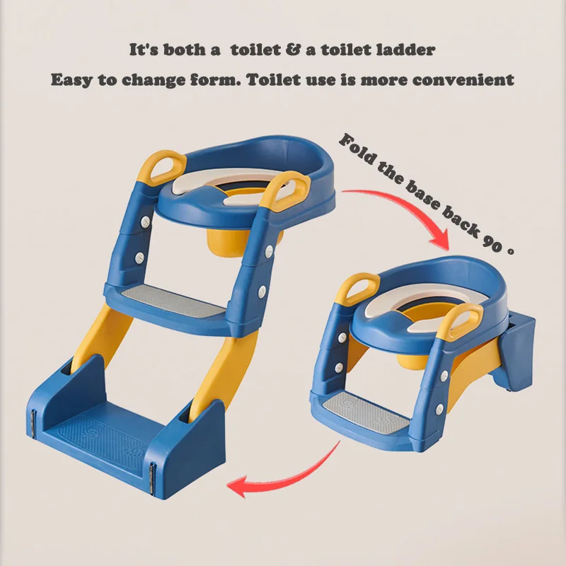Orinal infantil plegable con escalón – Asiento portátil - imagen 2