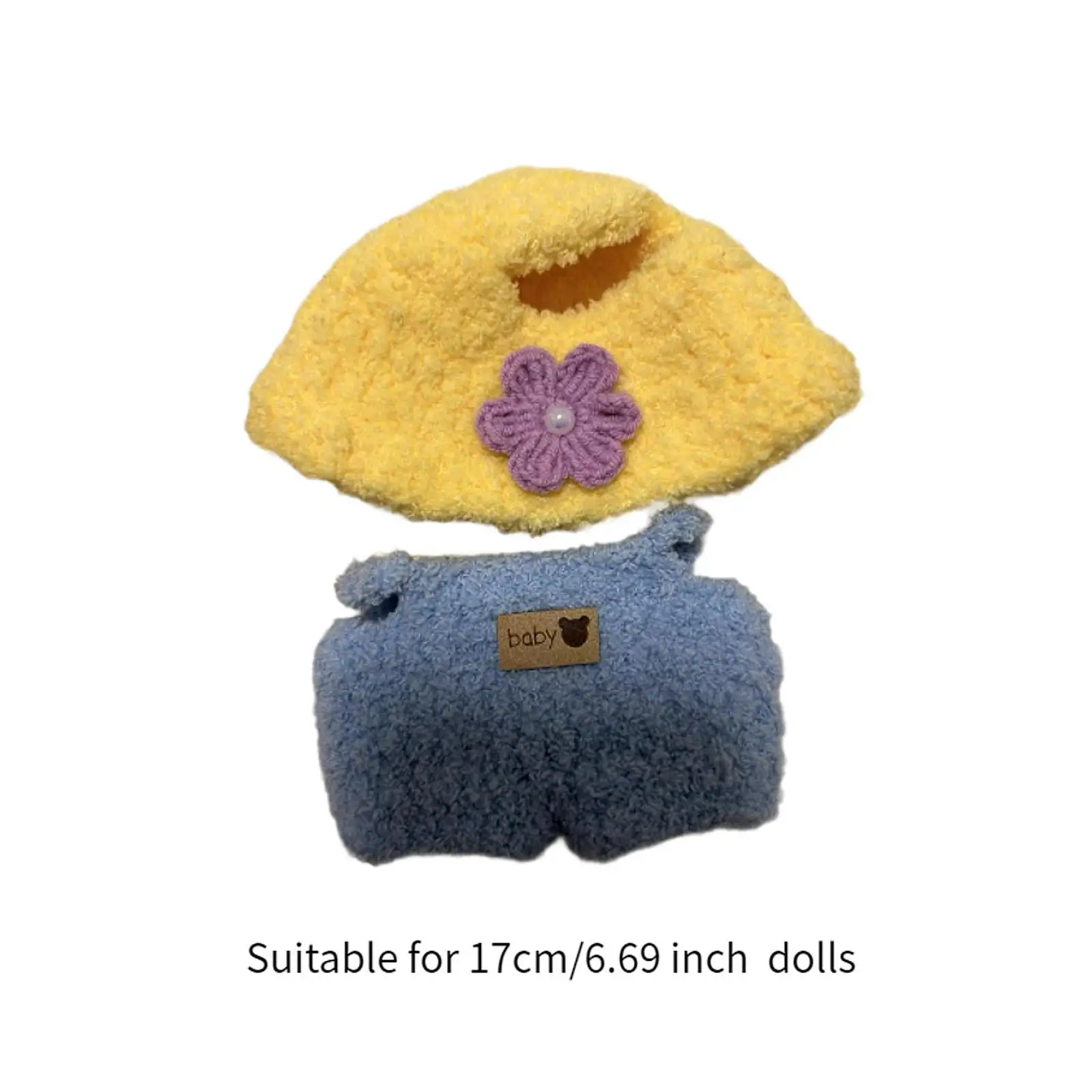 17cm Miniature Doll Clothes Dress up Toy Cosplay Doll Accessories for Little Girls Gift DIY Crafting 17cm Pendant Doll