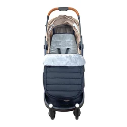 Saco de invierno acolchado antipolvo para cochecito bebe 6-36 meses