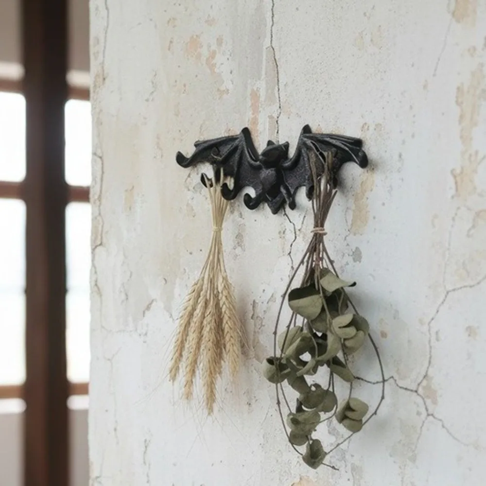 Ganchos de hierro fundido para pared – Estilo retro entrada - imagen 2