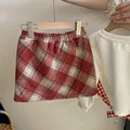 Plaid skirt